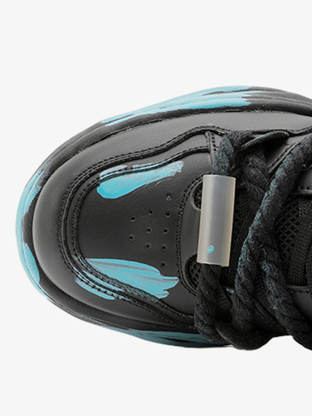 Colorful Graffiti Design Platform Sneakers