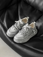 Deconstructed Distressed Chunky Street Sneakers