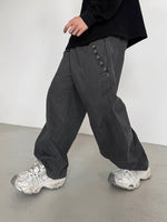 Breathable Mesh Lace-up Dirty Chunky Sneakers