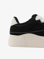 Round-Toe Chunky Height Boost Sneakers