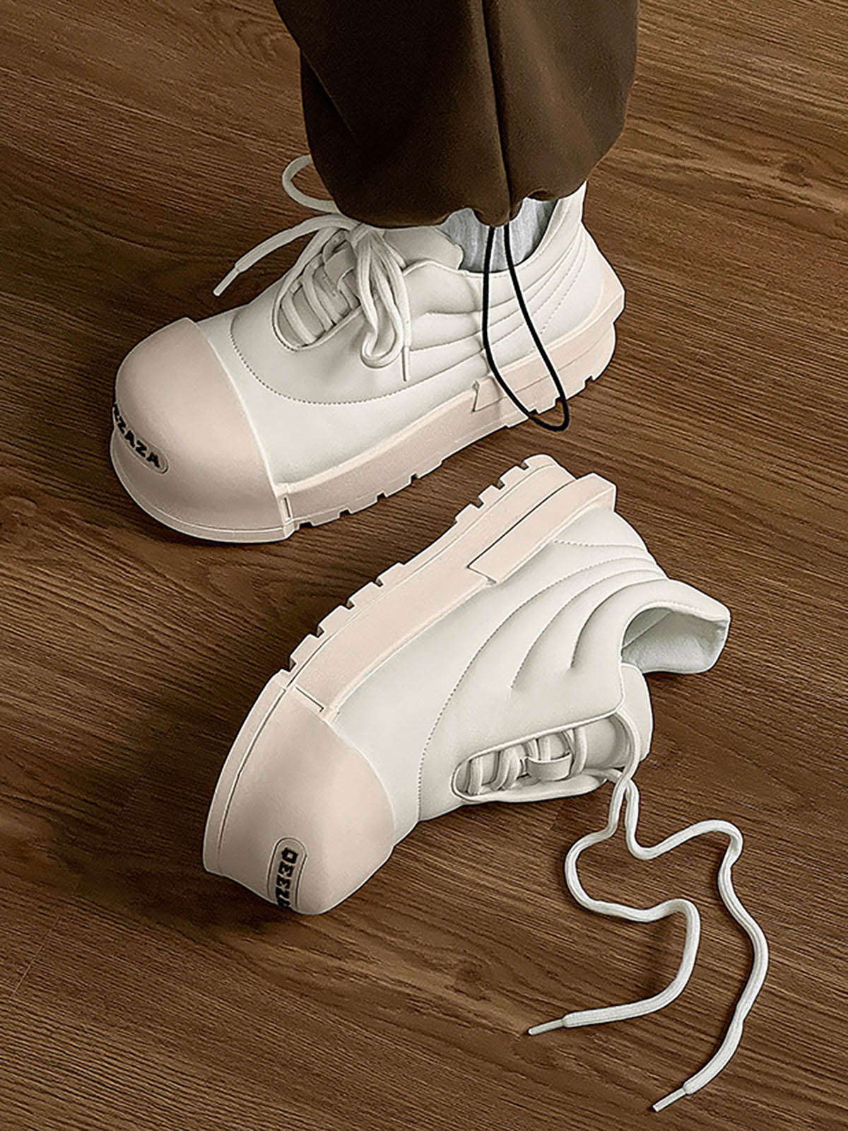 Big Head Platform Sneakers Streetwear