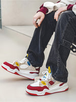 Contrast Chunky Bread Sneakers Streetwear