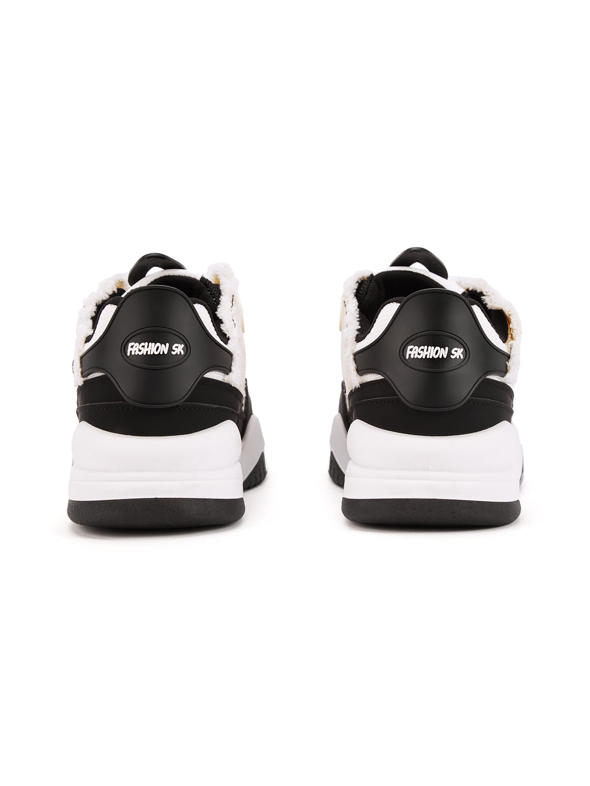 Contrast Chunky Bread Sneakers Streetwear