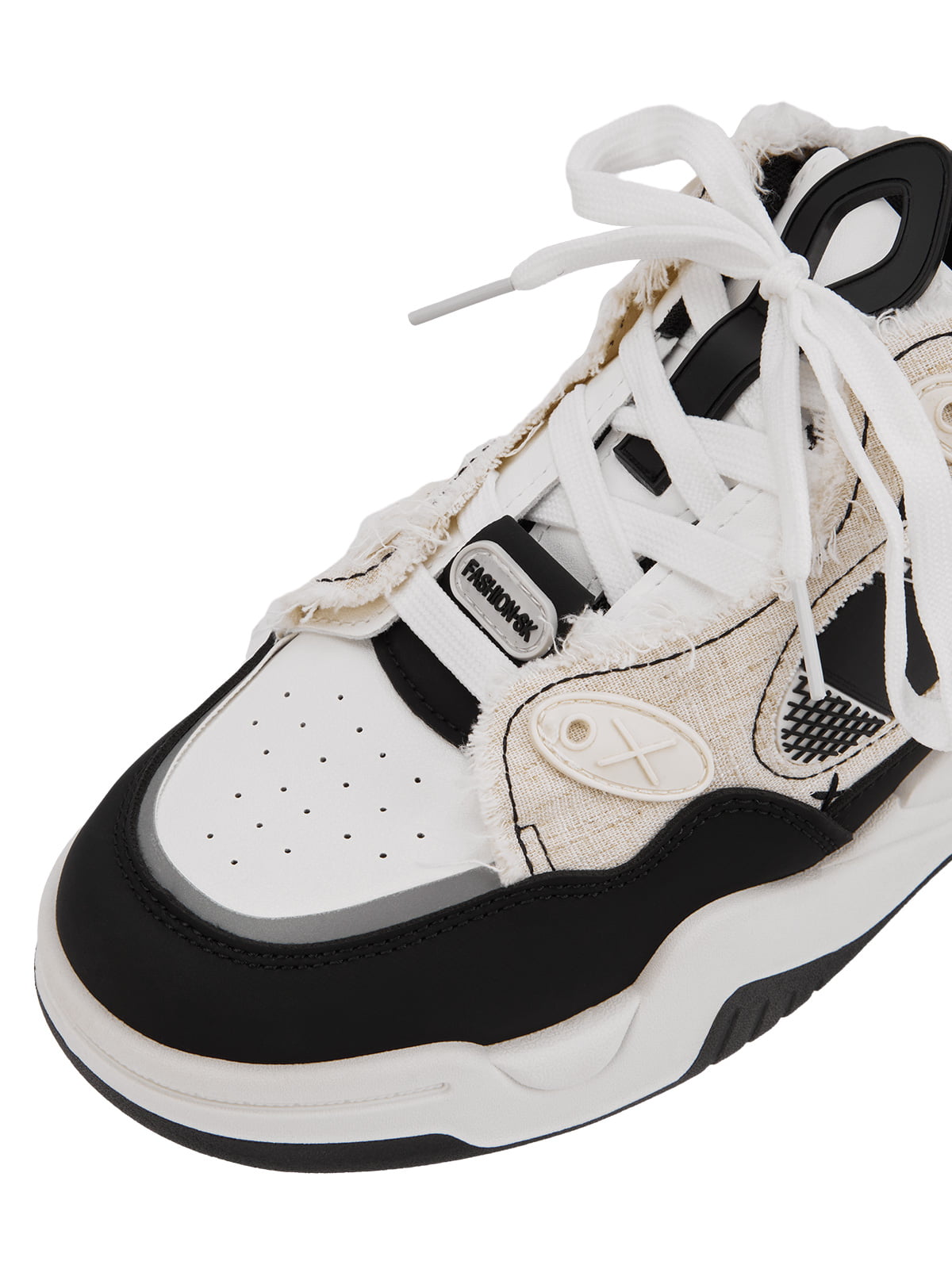 Contrast Chunky Bread Sneakers Streetwear