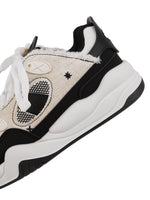 Contrast Chunky Bread Sneakers Streetwear