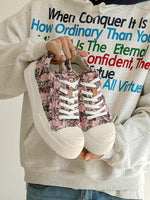 Retro Canvas Irregular Sneakers