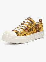 Retro Canvas Irregular Sneakers