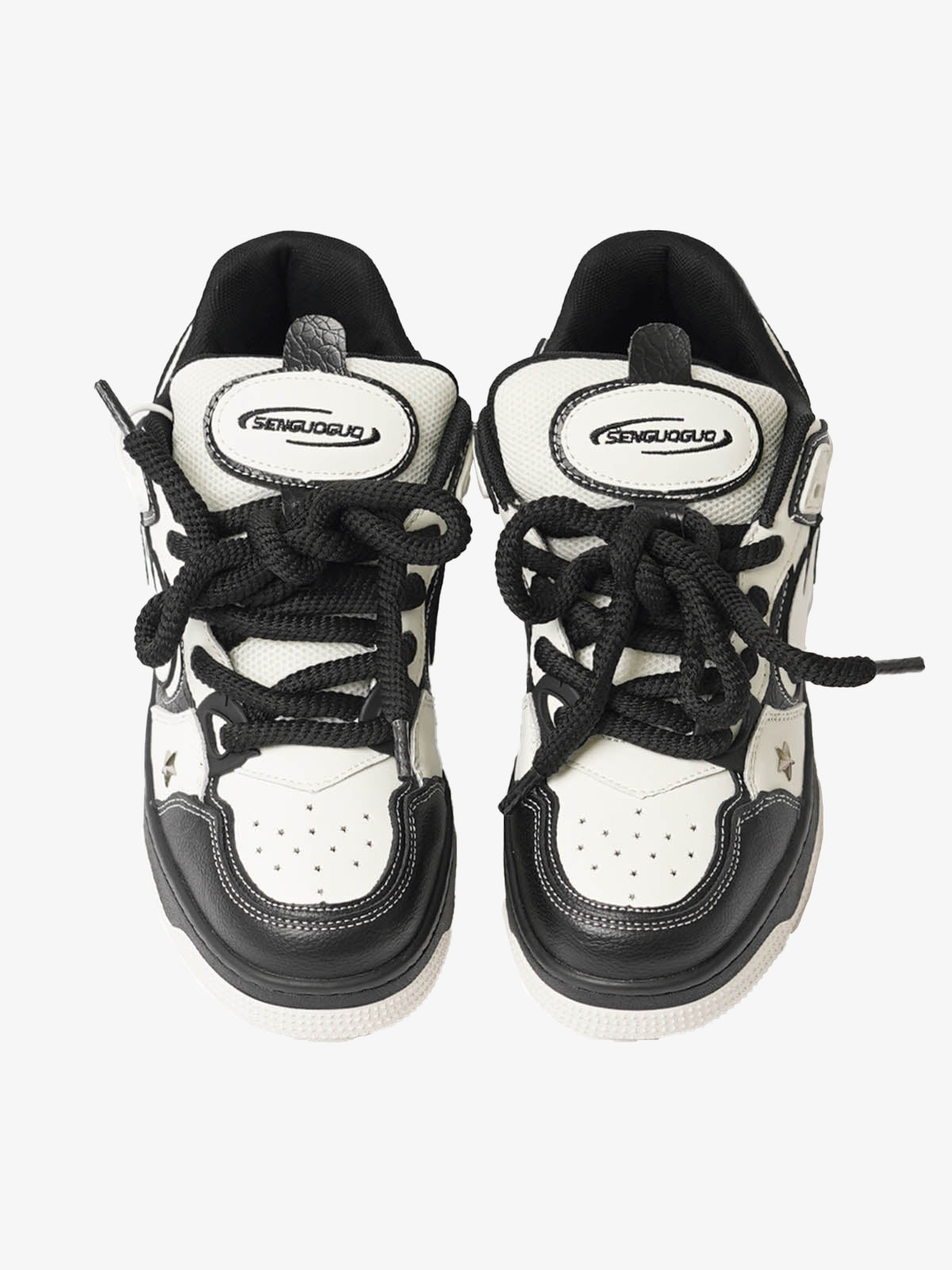 Contrast Color Star Chucky Sneakers