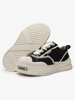 Raggedy Round Toe Sneakers