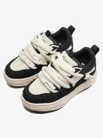 Rope Lace Platform Sneakers