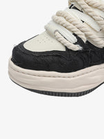 Rope Lace Platform Sneakers