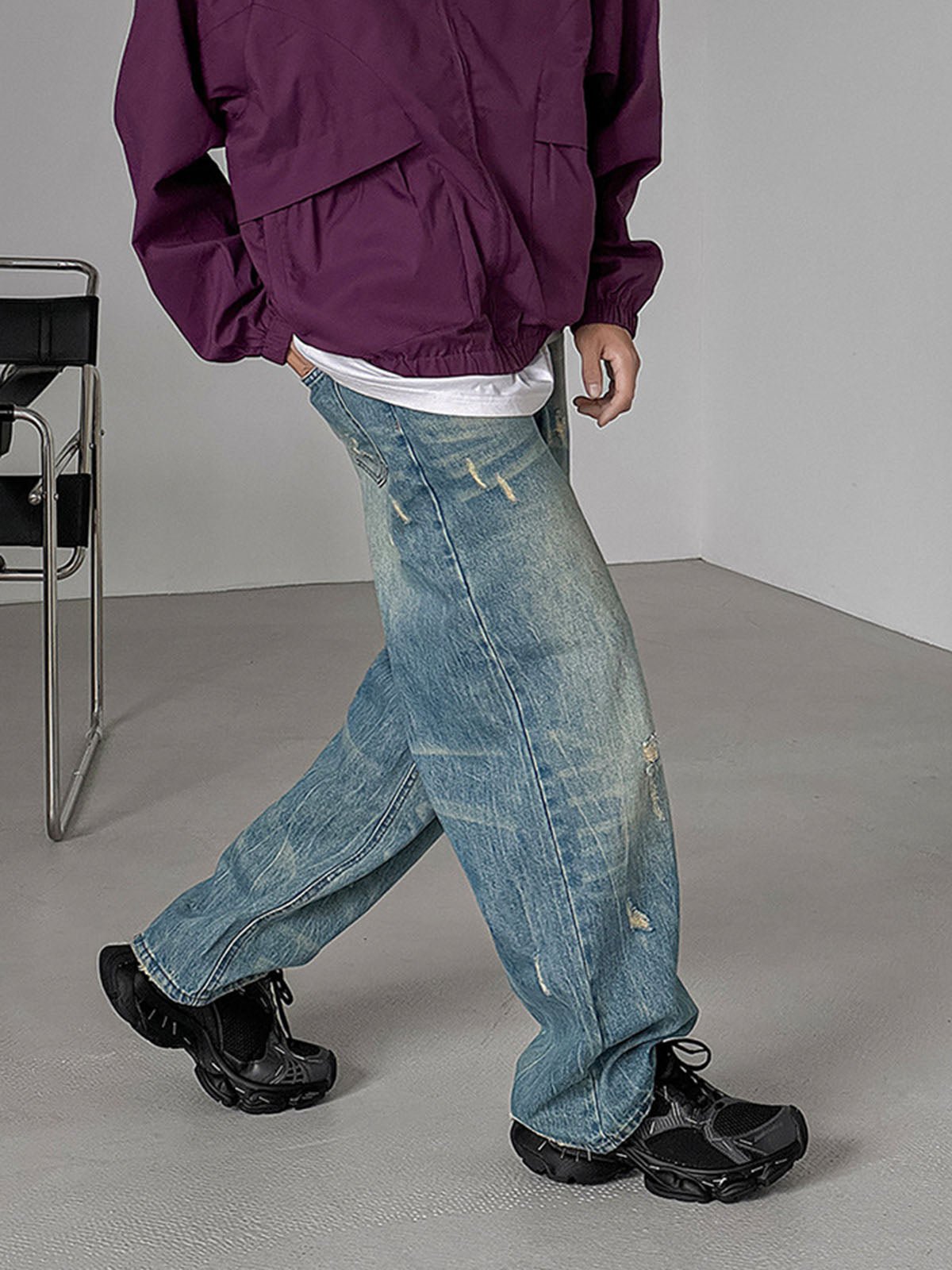 Retro Stapler Chunky Sneakers