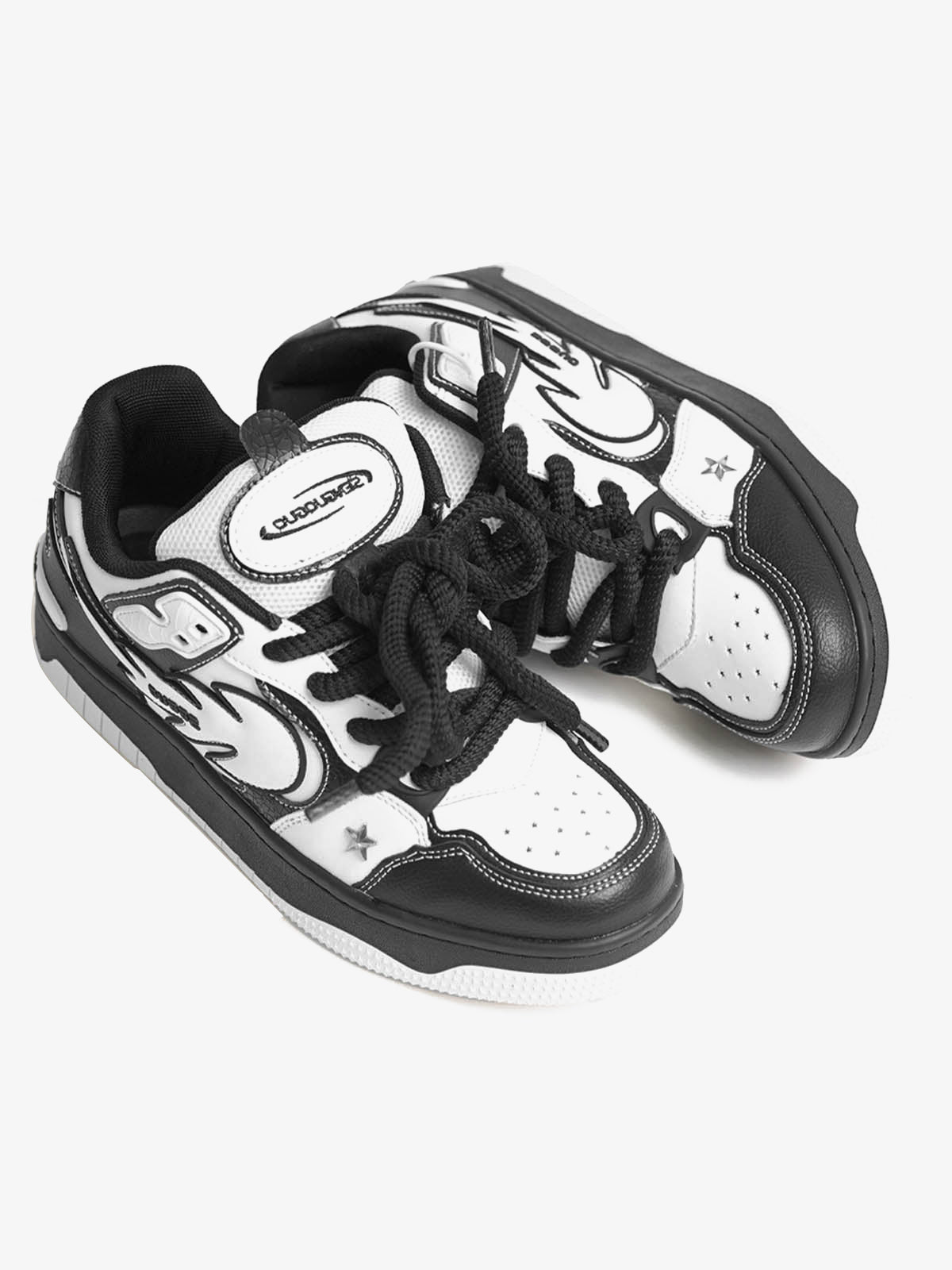 Contrast Color Star Chucky Sneakers