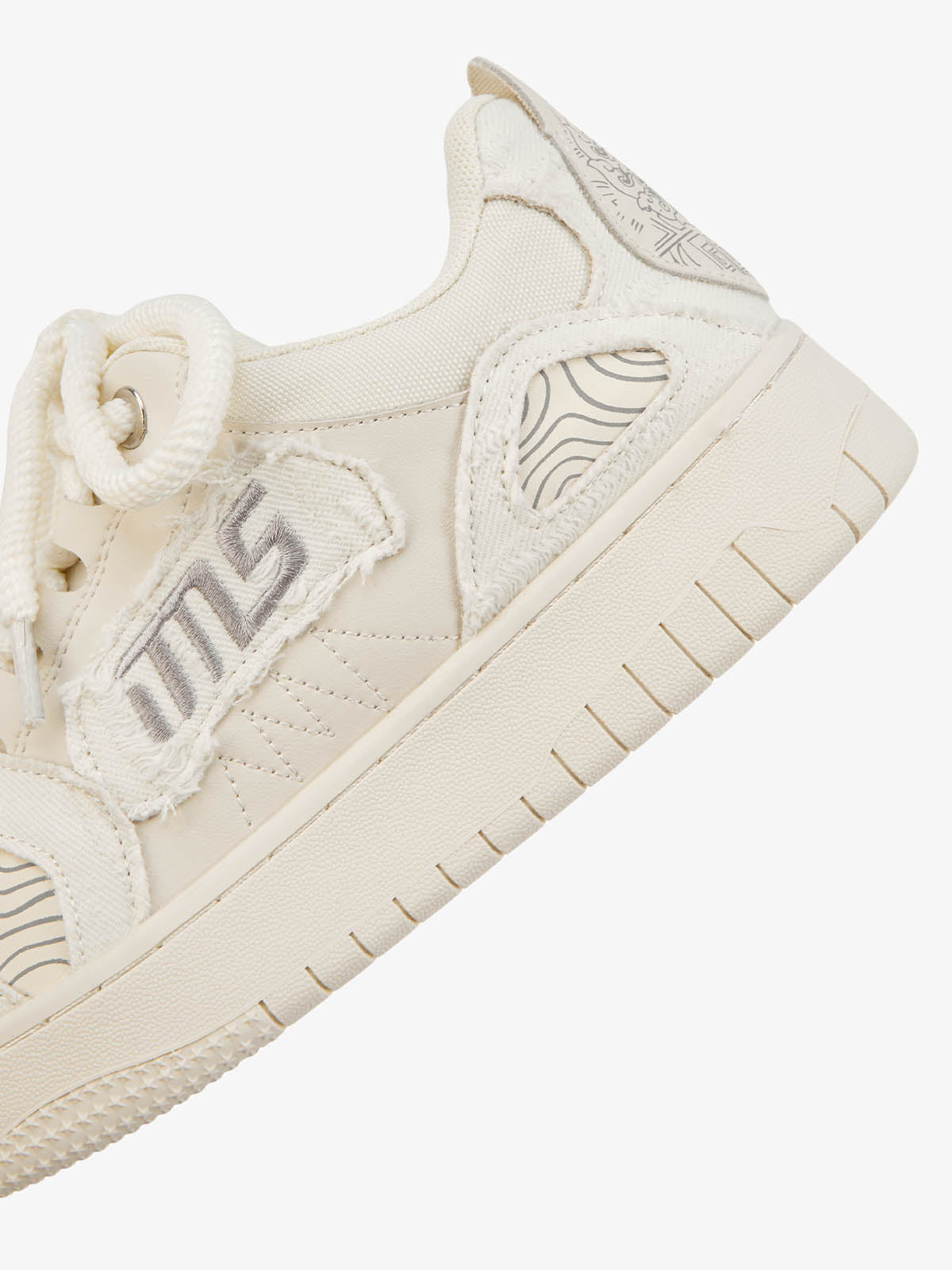 Embroidered Letter Shoes