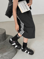 Vintage Shell Toe Velcro Strap Puffy Sneakers