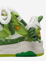 Casual Contrast Color Platform Sneakers Sporty Street Style