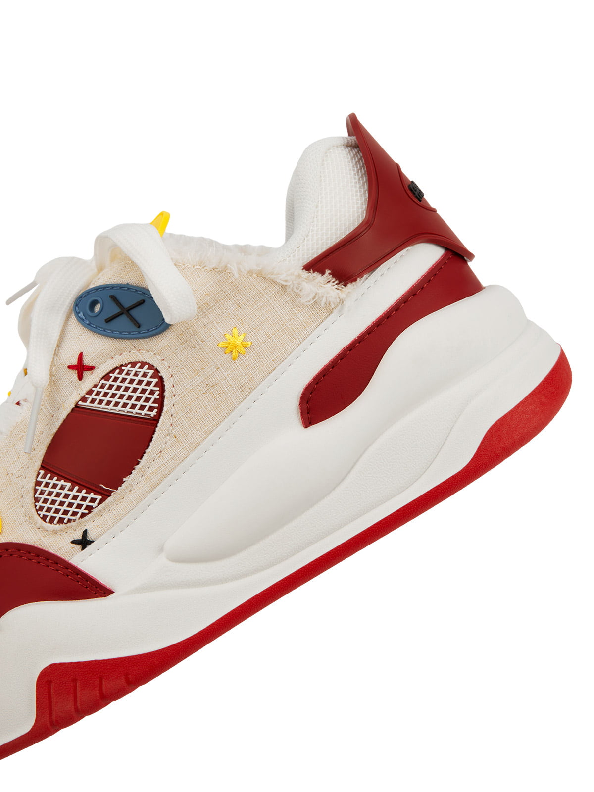 Contrast Chunky Bread Sneakers Streetwear