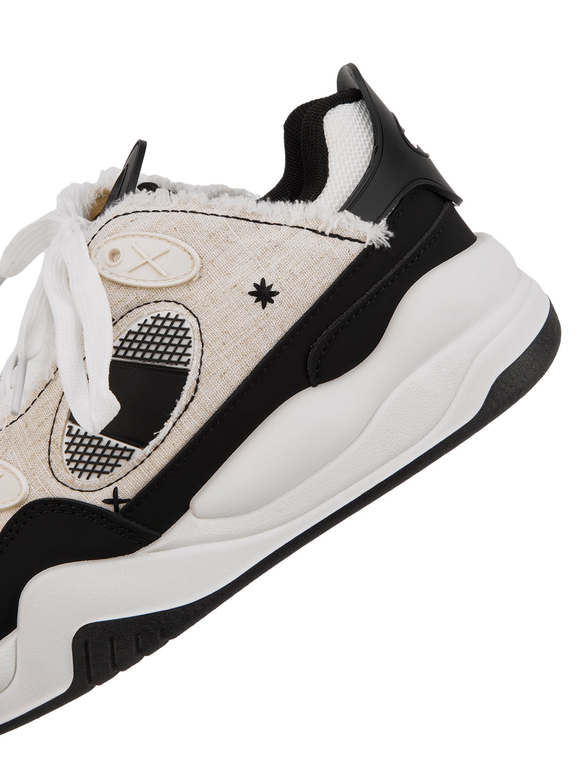 Contrast Chunky Bread Sneakers Streetwear