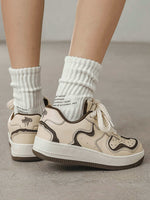 High Street Skateboard Couple Shoes Vintage Casual Style