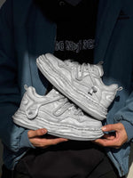 Deconstructed Distressed Chunky Street Sneakers