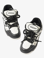 Contrast Color Star Chucky Sneakers